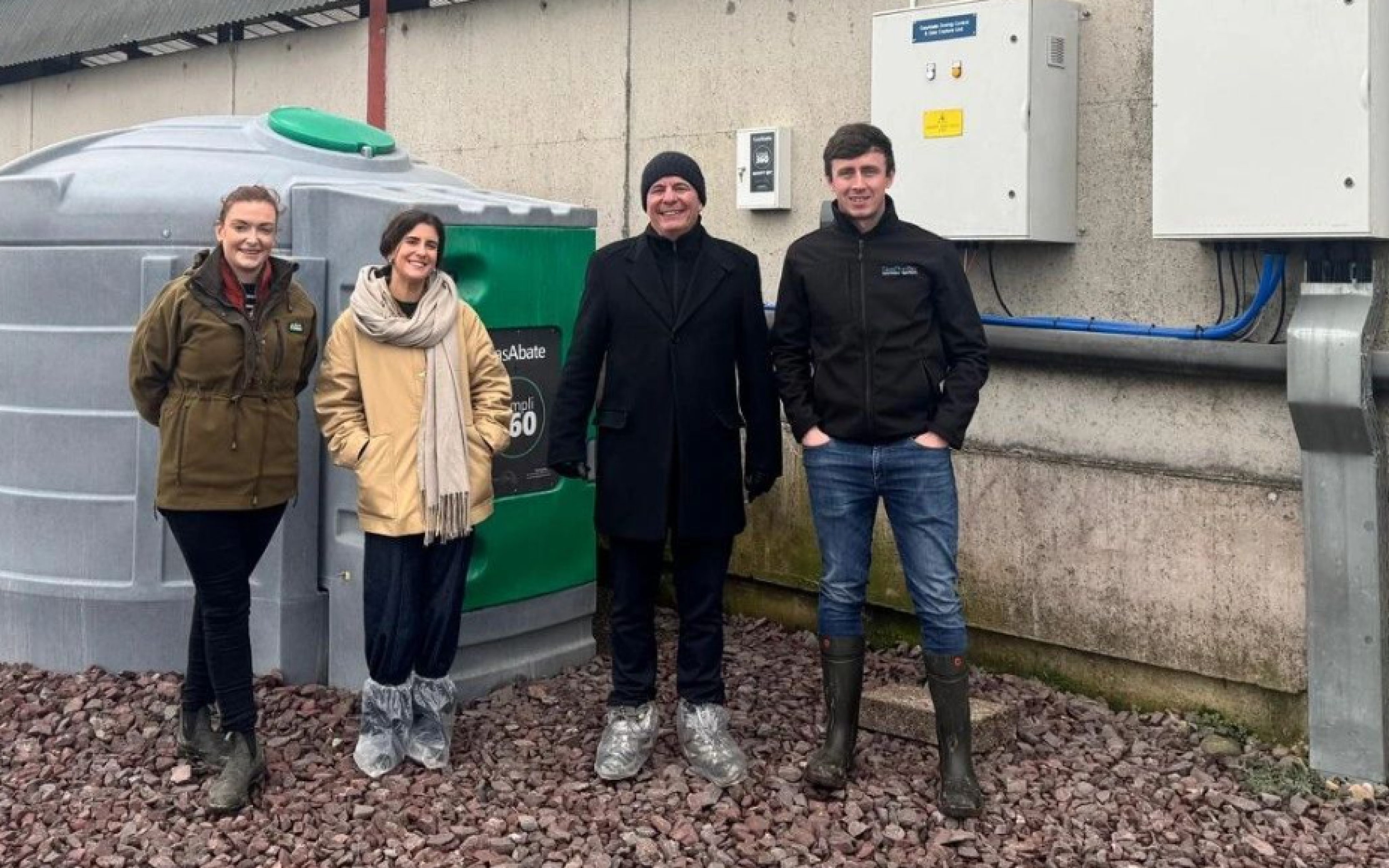 Showing GasAbate in action